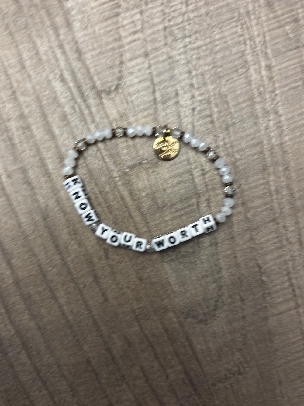 Bracelet LWP LITTLE WORDS PROJECT KNOW YOUR WORTH SMALL